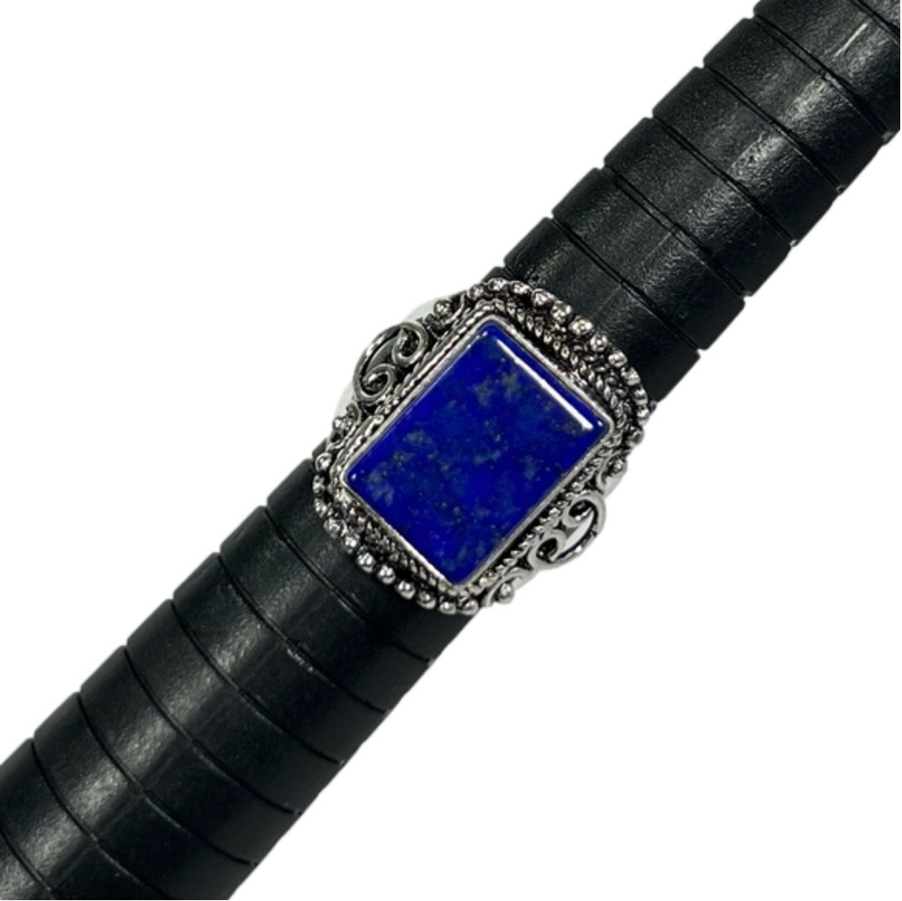 Lapis Lazuli 925 Gemstone Ring size 6.5